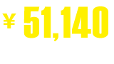 ￥51,140(税抜価格￥49,750)